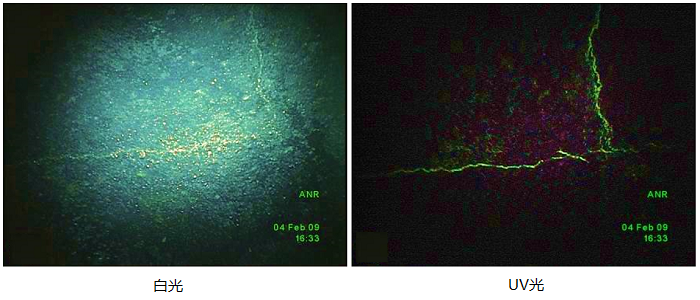 雙光源工業(yè)內(nèi)窺鏡，白光和紫外光可靈活切換