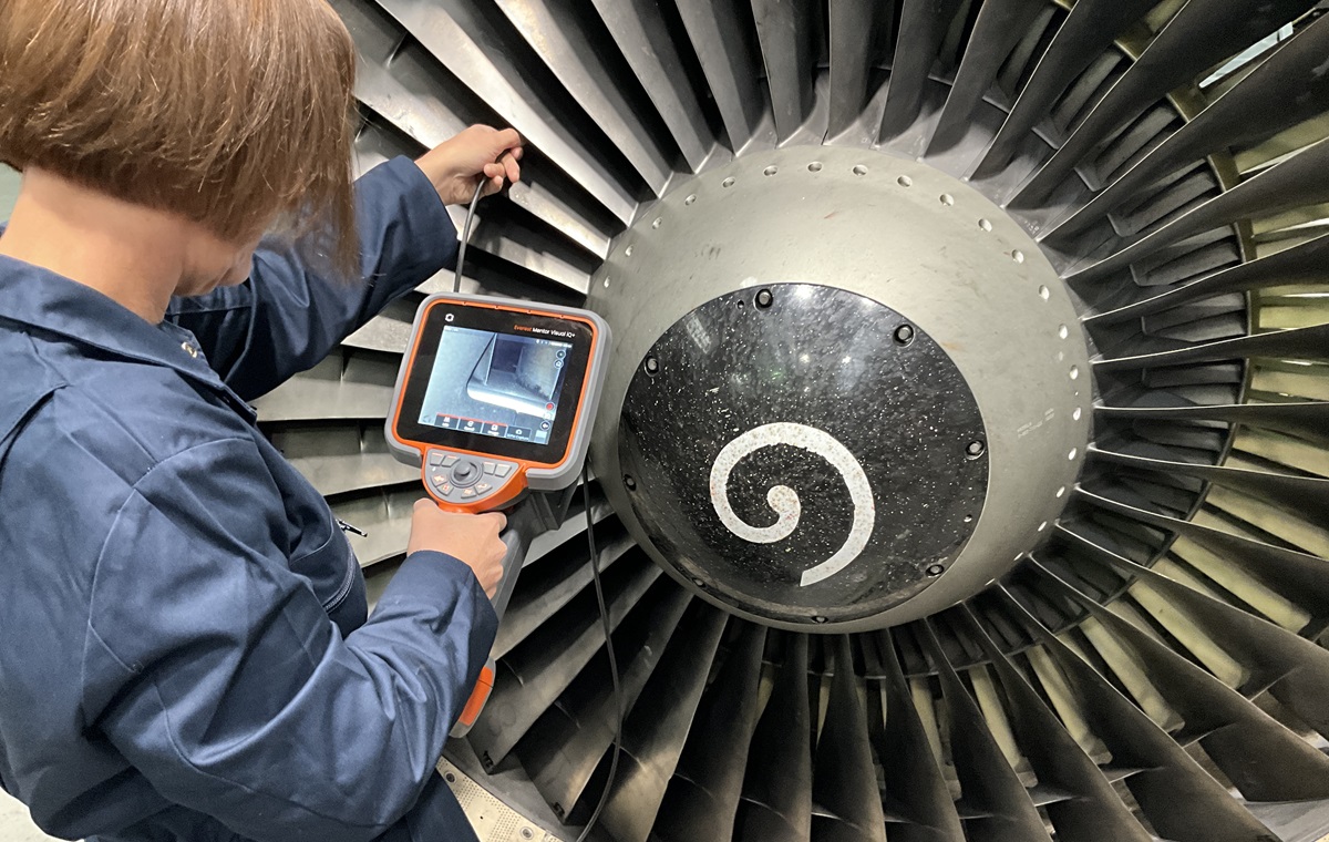 AI工業(yè)內(nèi)窺鏡在航空發(fā)動機(jī)檢測中的應(yīng)用